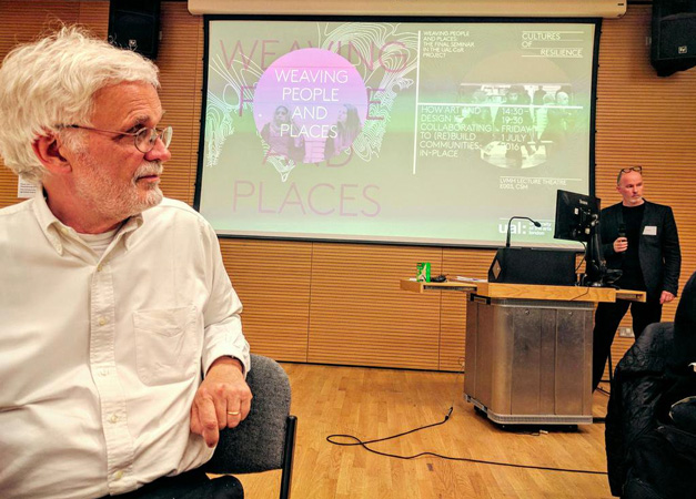 Ezio Manzini (left), Nick Bell (right)